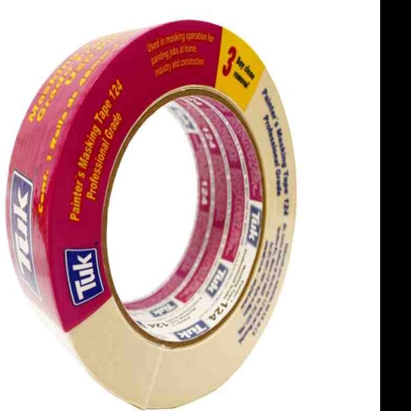 CINTA MASKING TAPE 48X50M. 124 TUK BOLSA MORADA PRO. C24